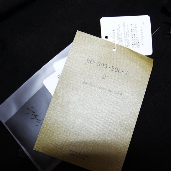 BNWT AW24 YOHJI YAMAMOTO POUR HOMME YYPH BIB LONG SHIRT 2 - Picture 8 of 14